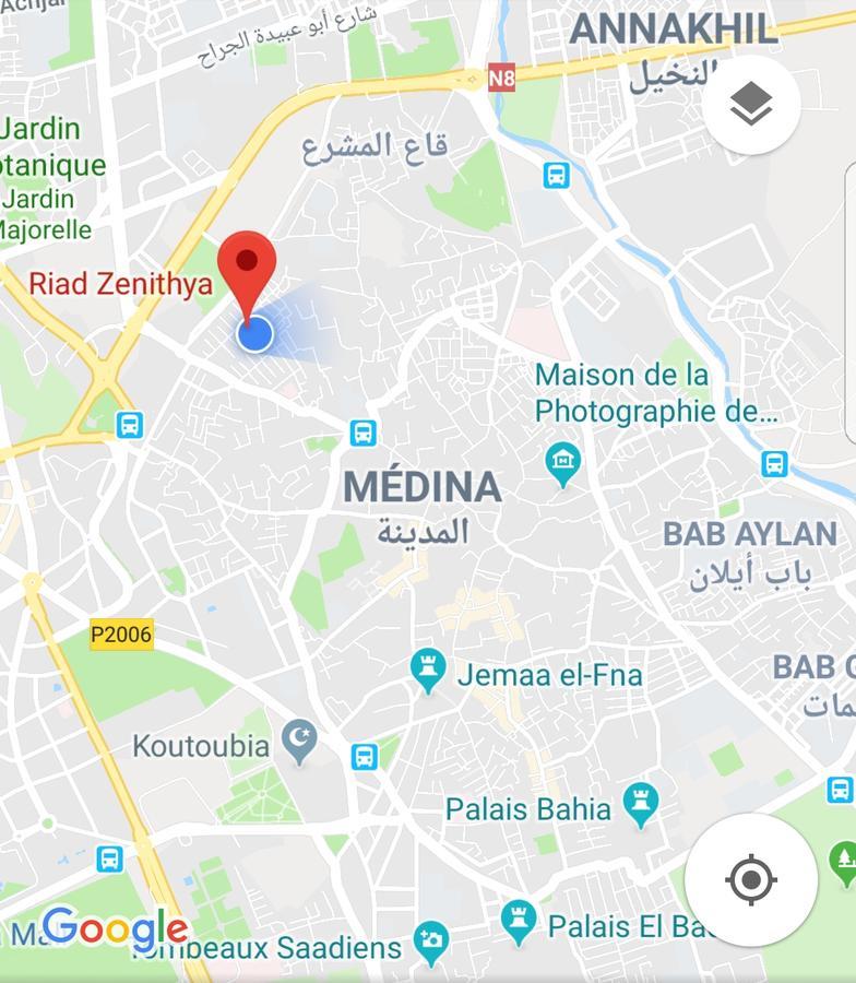 Riad Zenithya Marrákes Kültér fotó